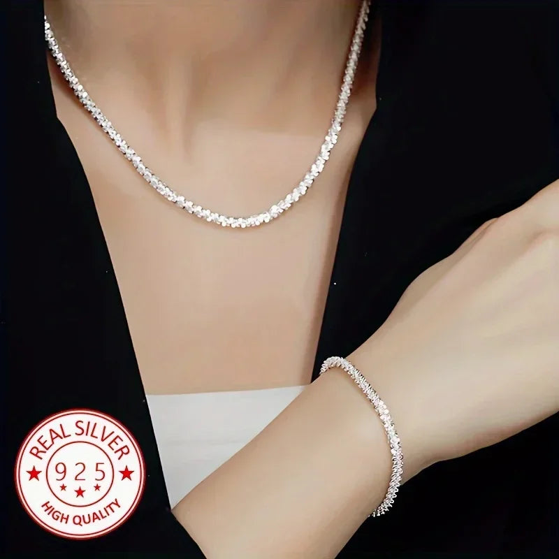 Elegant Necklace & Bracelet Set for Women
