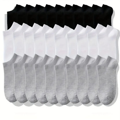 Unisex Ankle Socks Lightweight Everyday Comfort