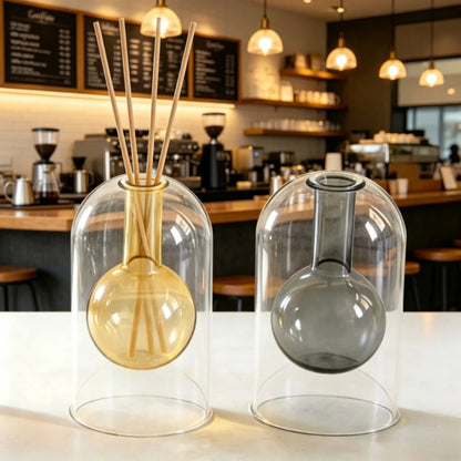 Elegant Glass Reed Diffuser Bottle - Modern Home Decor