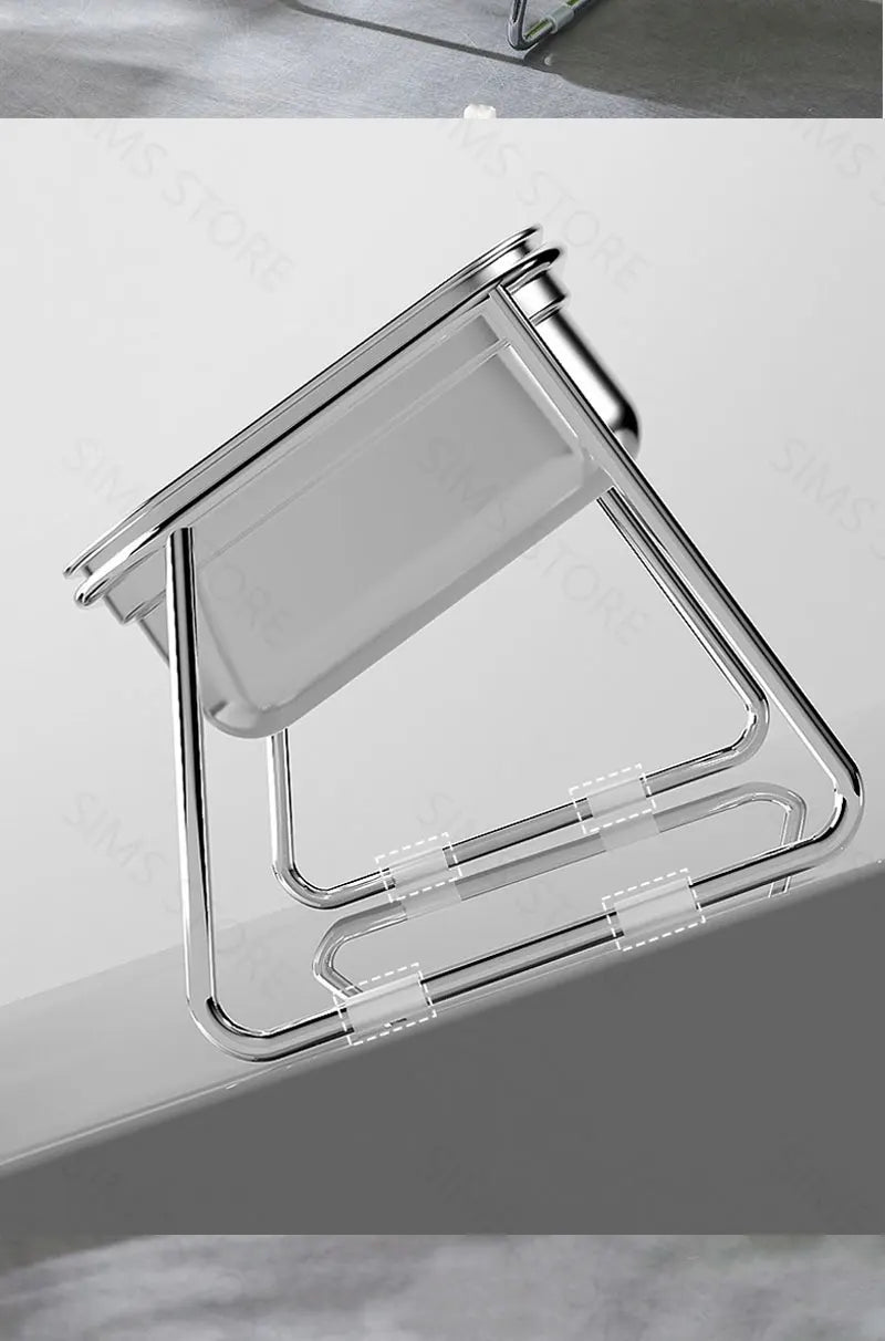 Elevated Stainless Steel Cat Food & Water Bowl with Stand