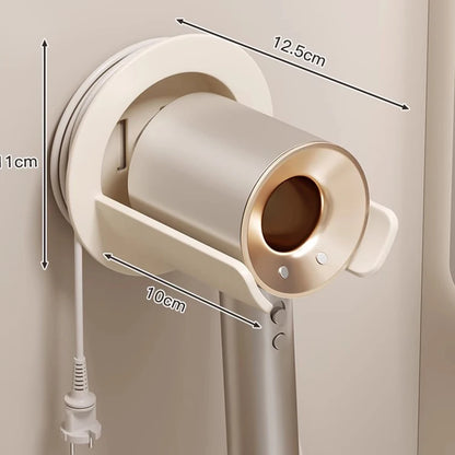 Self-Adhesive Wall-Mounted Hair Dryer Holder