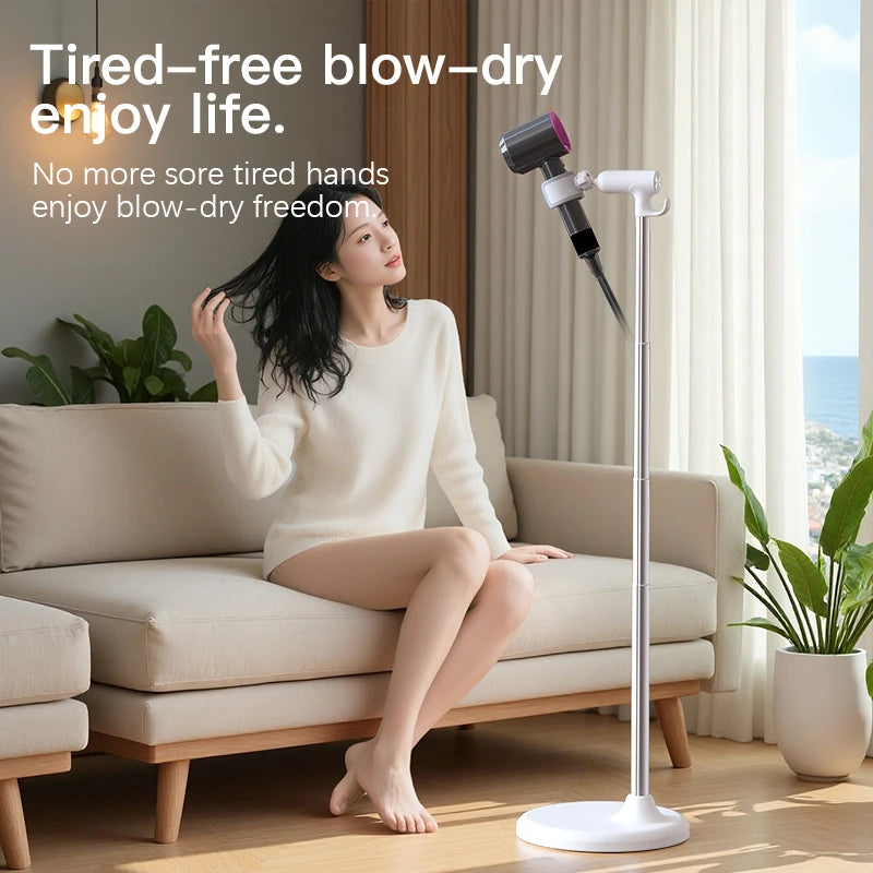 Adjustable Hands-Free Hair Dryer Stand