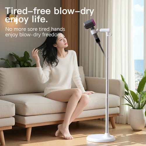 Adjustable Hands-Free Hair Dryer Stand