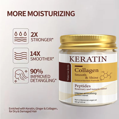 Keratin & Collagen Deep Conditioning Hair Mask