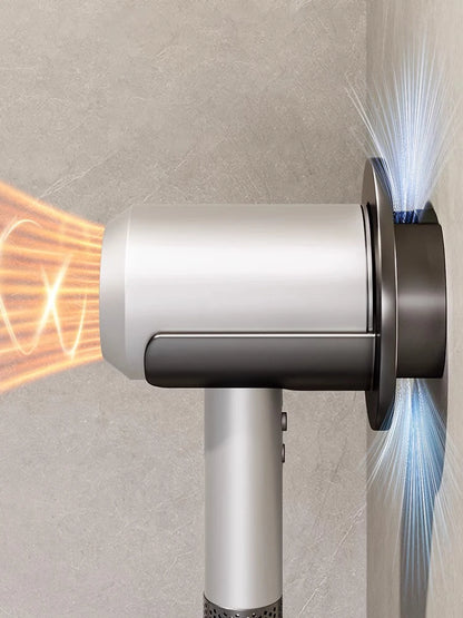 Self-Adhesive Wall-Mounted Hair Dryer Holder