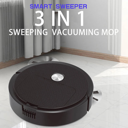 3-in-1 Mini Robot Vacuum Cleaner