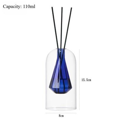 Elegant Glass Reed Diffuser Bottle - Modern Home Decor