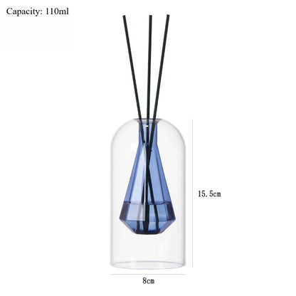 Elegant Glass Reed Diffuser Bottle - Modern Home Decor