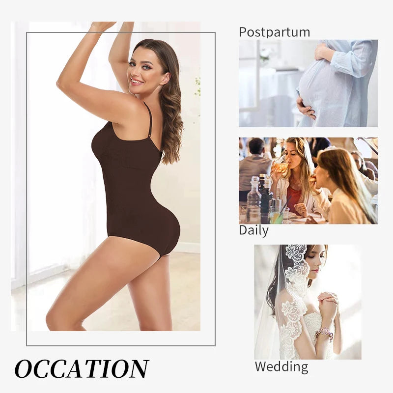 Women's V-Neck Shaping Bodysuit