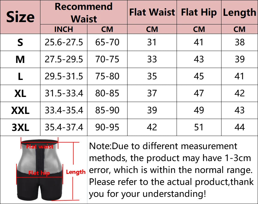 Women's High-Waist Sauna Shaping Shorts