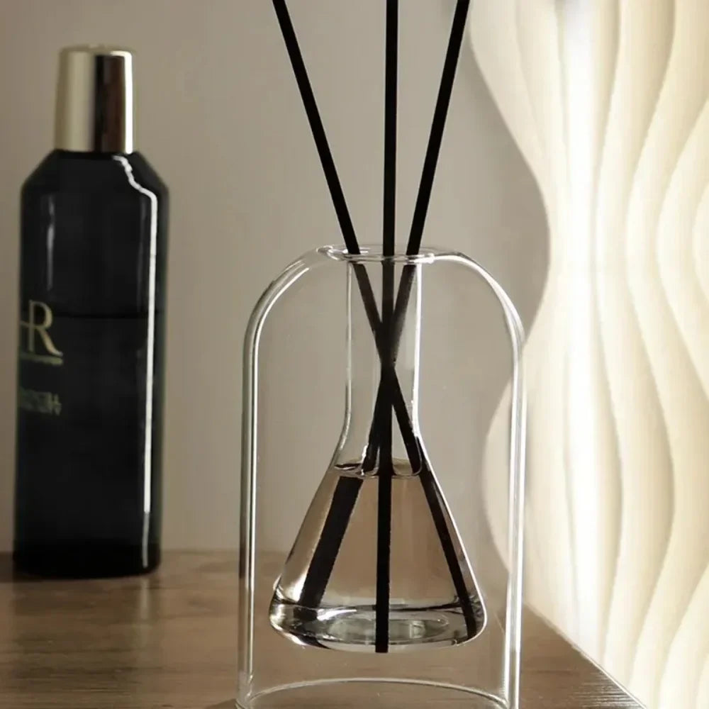 Elegant Glass Reed Diffuser Bottle - Modern Home Decor