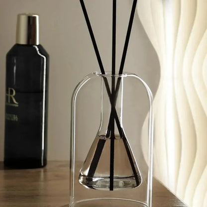 Elegant Glass Reed Diffuser Bottle - Modern Home Decor