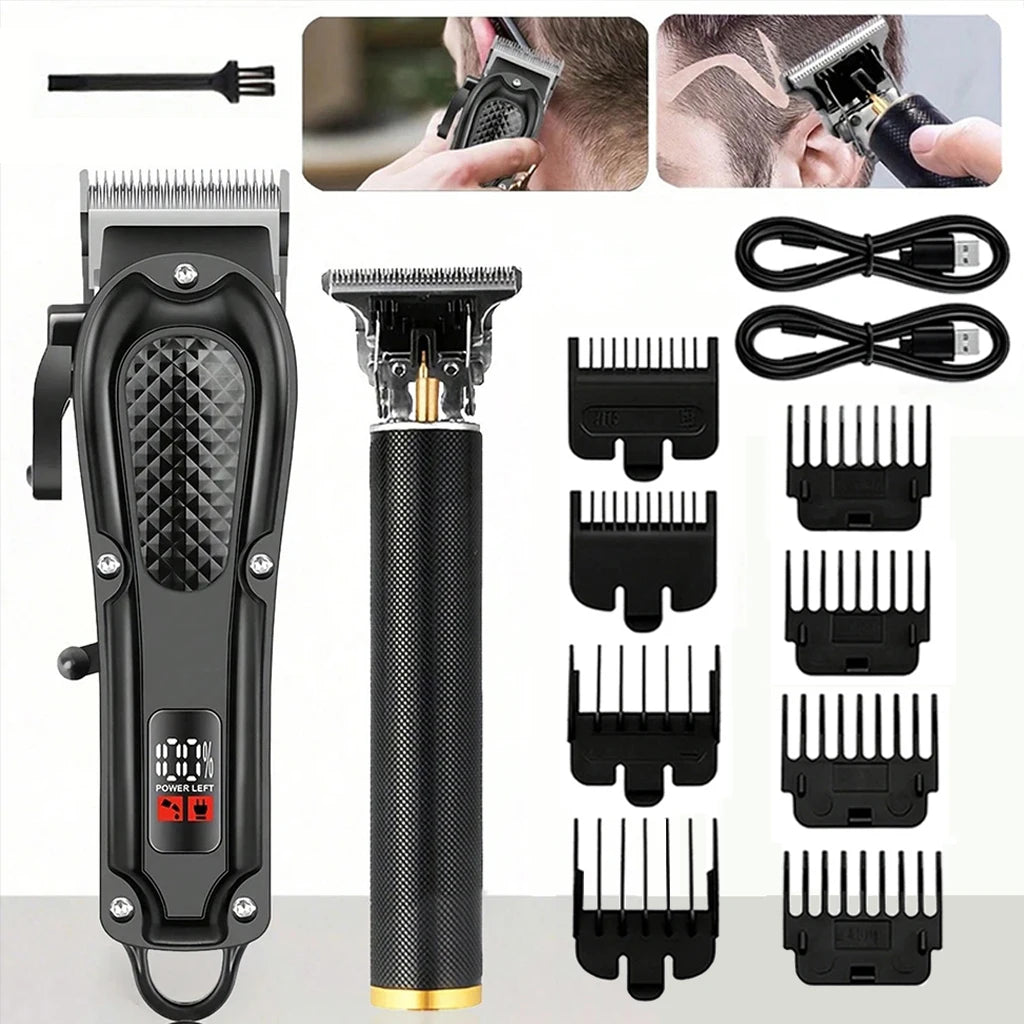 Men's Cordless Hair Clipper, Trimmer & Foil Shaver Set