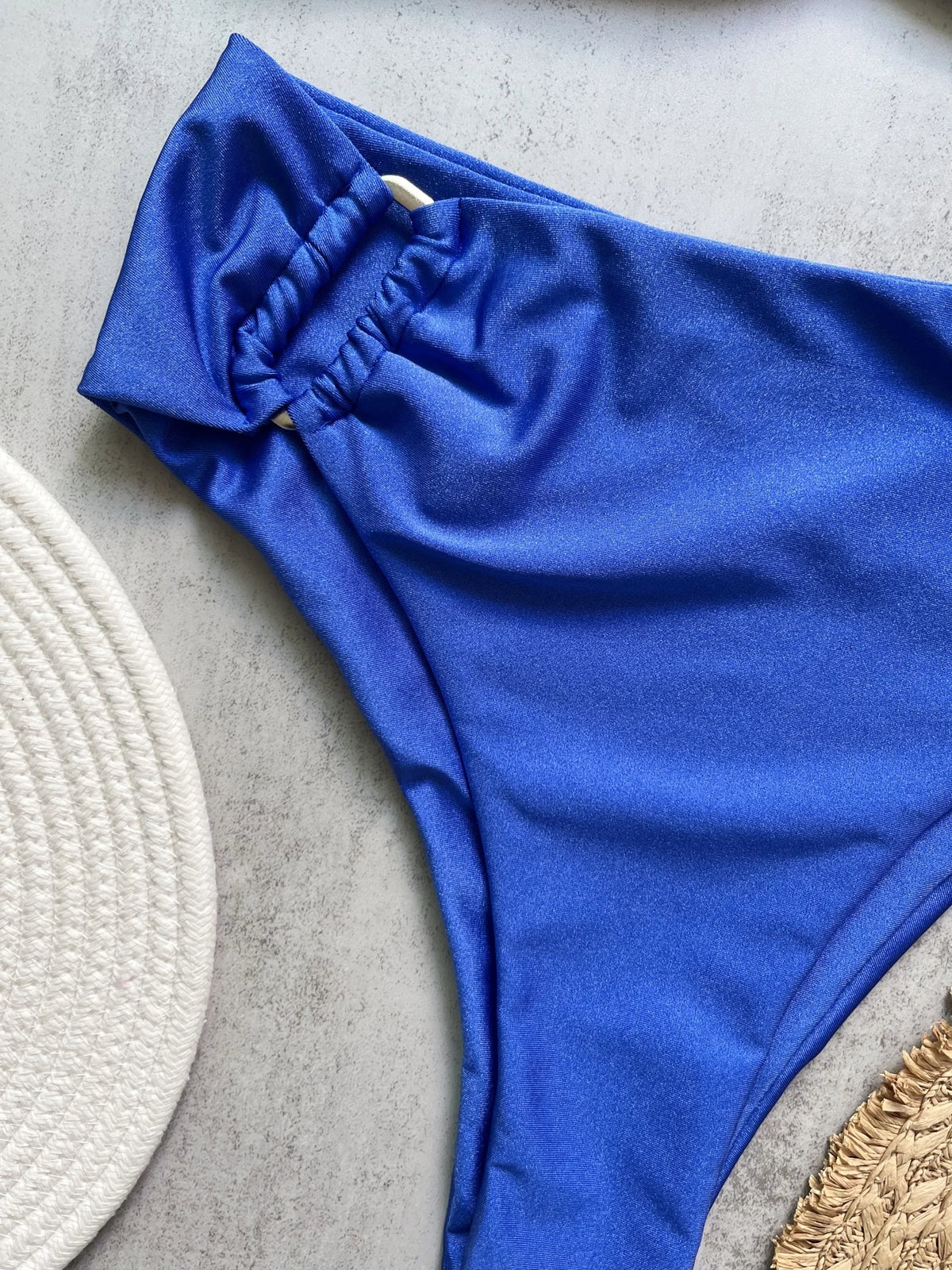 Ruched Bikini Set - Two-Piece Swinmsuit
