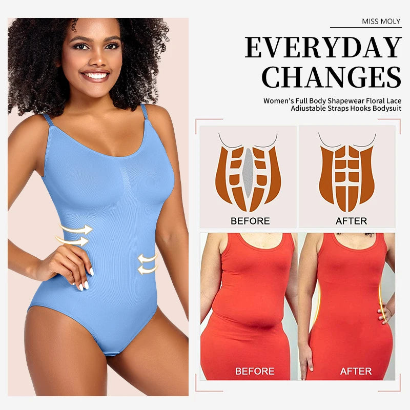 Women's V-Neck Shaping Bodysuit