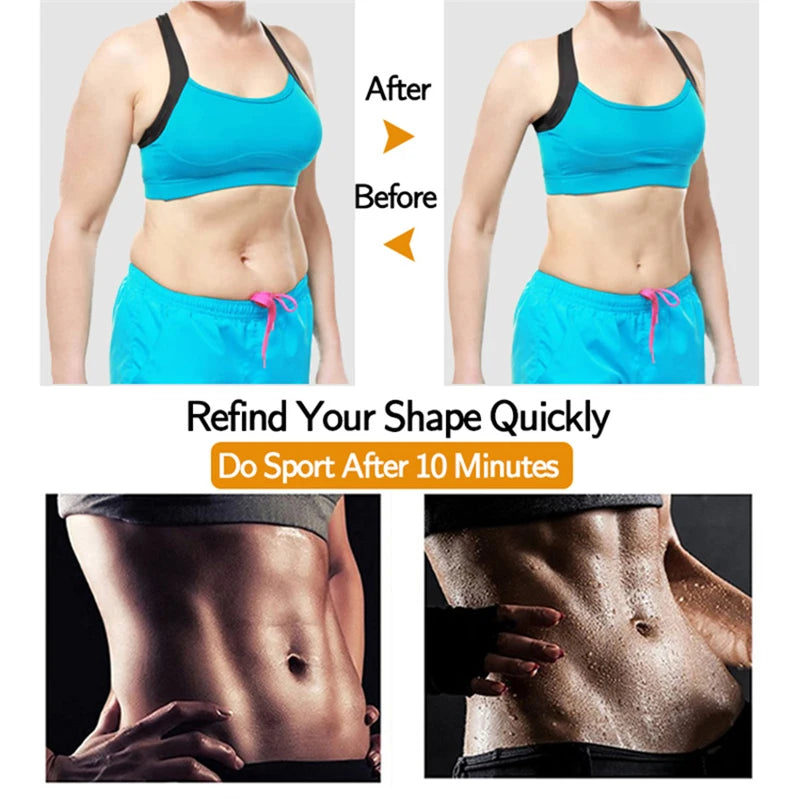 Women's High-Waist Sauna Shaping Shorts