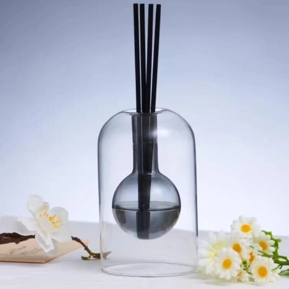 Elegant Glass Reed Diffuser Bottle - Modern Home Decor