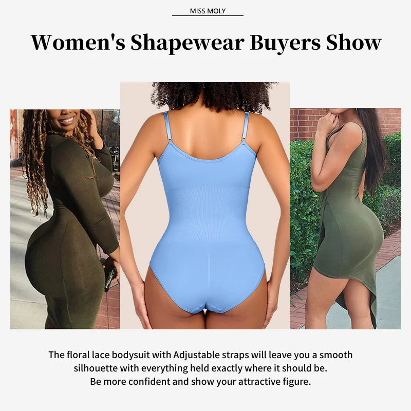 Women's V-Neck Shaping Bodysuit