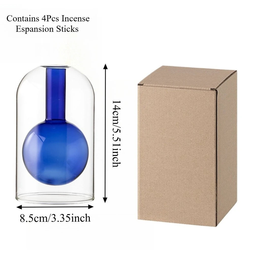 Elegant Glass Reed Diffuser Bottle - Modern Home Decor