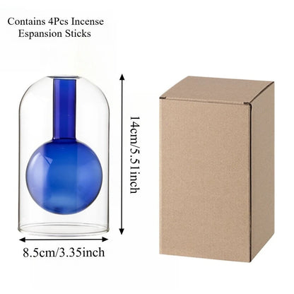 Elegant Glass Reed Diffuser Bottle - Modern Home Decor