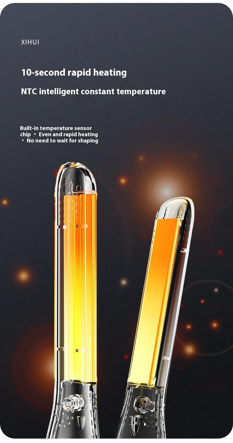 2-in-1 Mini Ceramic Hair Straightener & Curler