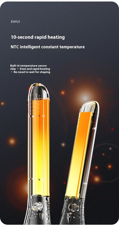 2-in-1 Mini Ceramic Hair Straightener & Curler