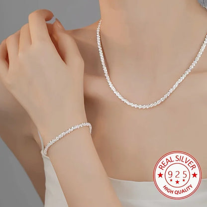 Elegant Necklace & Bracelet Set for Women