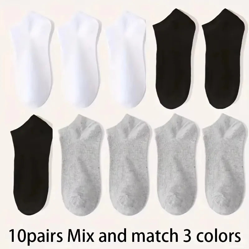 Unisex Ankle Socks Lightweight Everyday Comfort