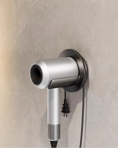 Self-Adhesive Wall-Mounted Hair Dryer Holder