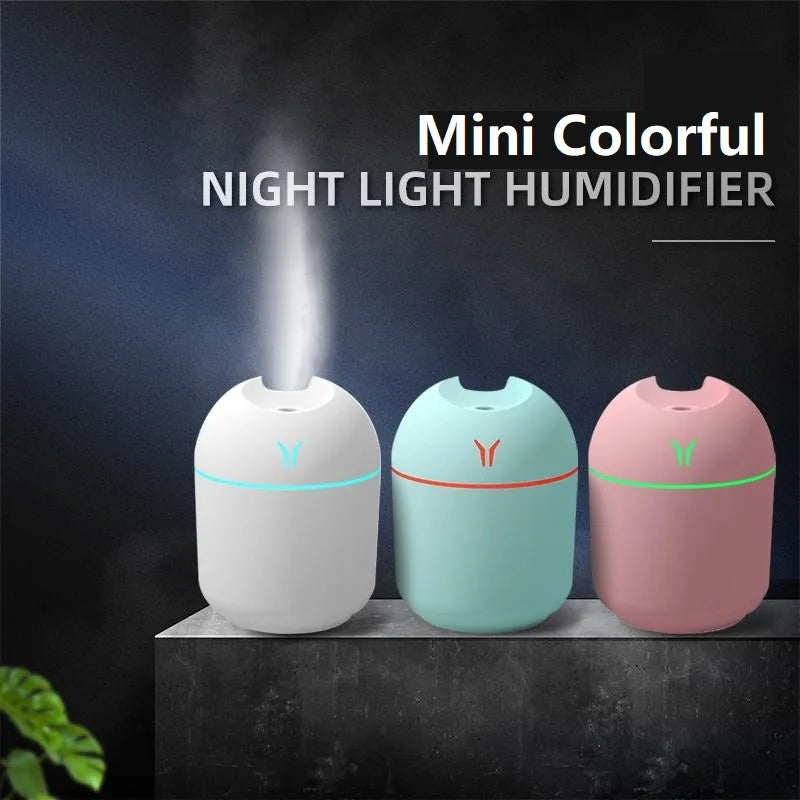 250ml Mini USB Humidifier with LED Ligth
