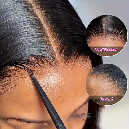 Sleek Straight Bob Lace Front Wig