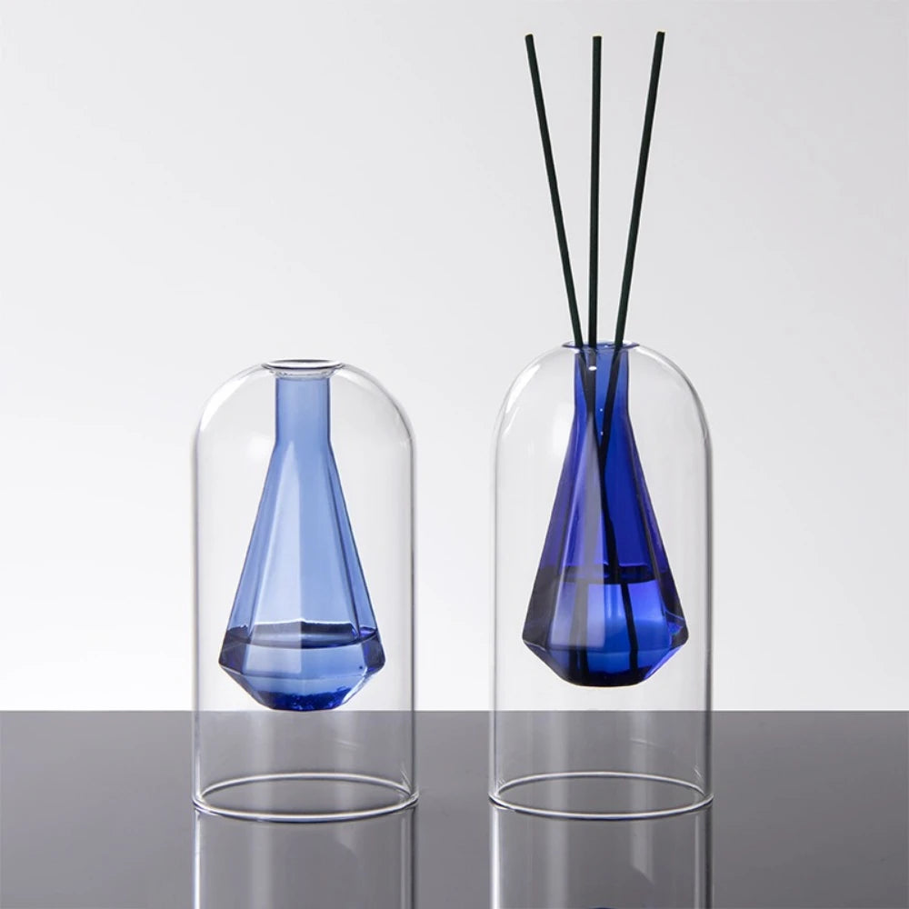 Elegant Glass Reed Diffuser Bottle - Modern Home Decor
