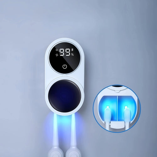 Rechargeable Wall-Mounted Toothbrush Hilder