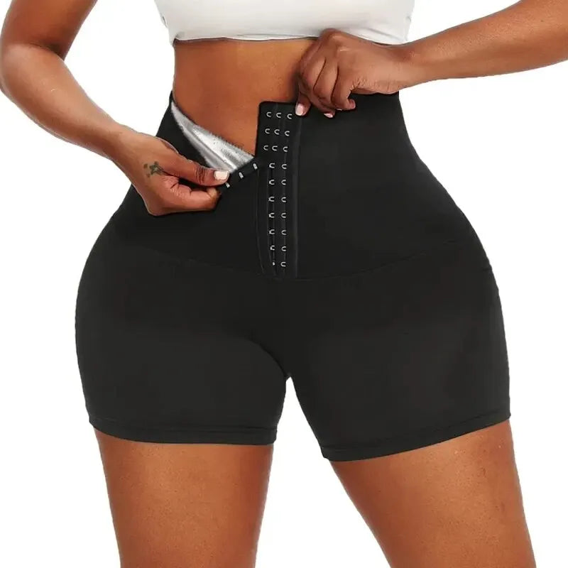 Women's High-Waist Sauna Shaping Shorts
