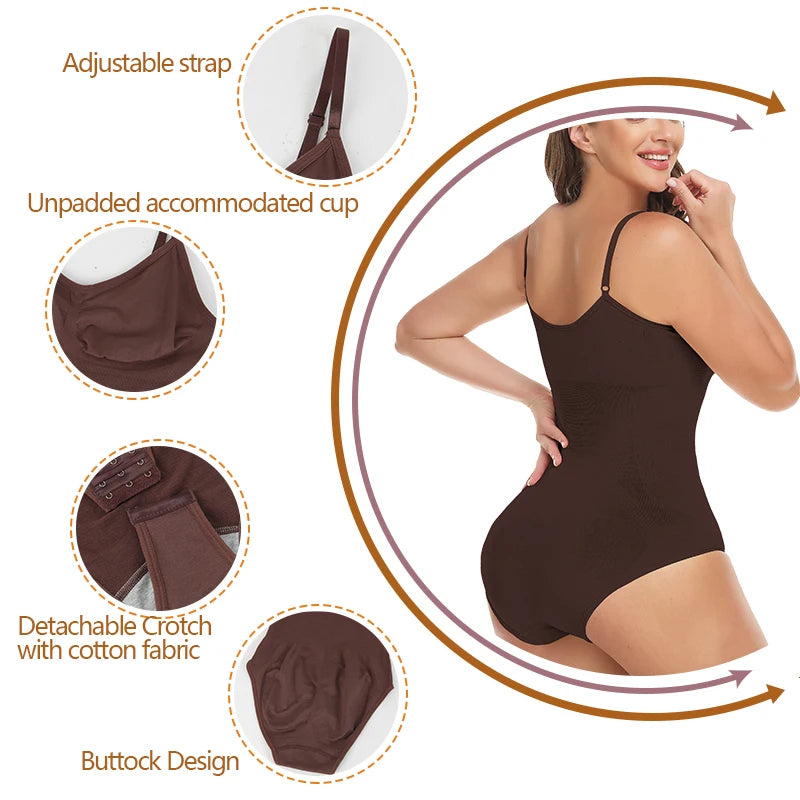 Women's V-Neck Shaping Bodysuit