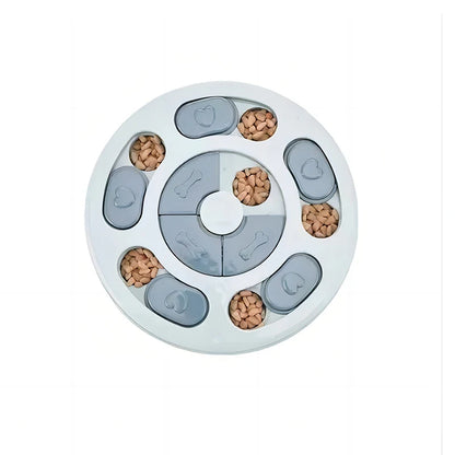 Interactive Dog Puzzle Feeder & Slow Food Dispenser