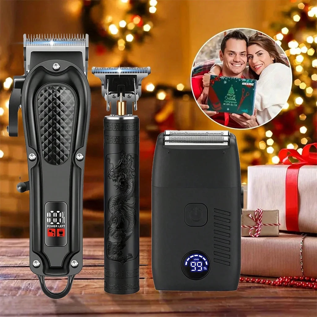 Men's Cordless Hair Clipper, Trimmer & Foil Shaver Set