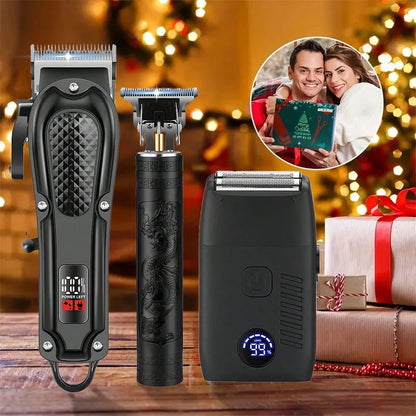 Men's Cordless Hair Clipper, Trimmer & Foil Shaver Set