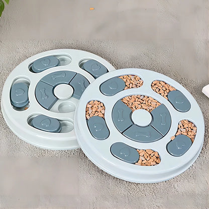 Interactive Dog Puzzle Feeder & Slow Food Dispenser