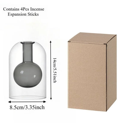Elegant Glass Reed Diffuser Bottle - Modern Home Decor