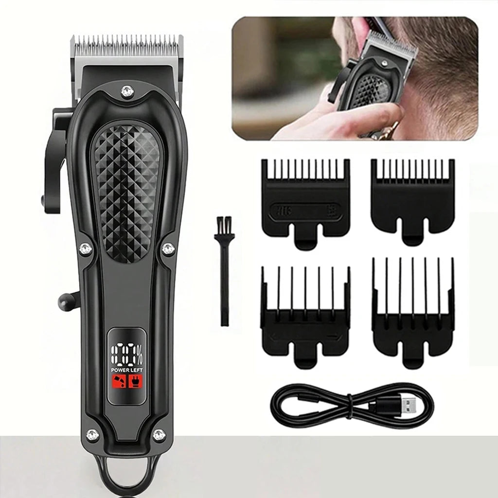 Men's Cordless Hair Clipper, Trimmer & Foil Shaver Set