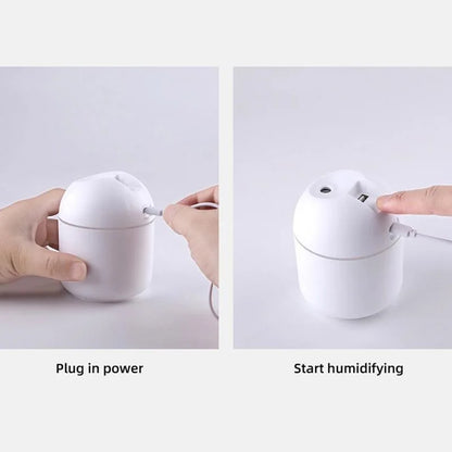 250ml Mini USB Humidifier with LED Ligth