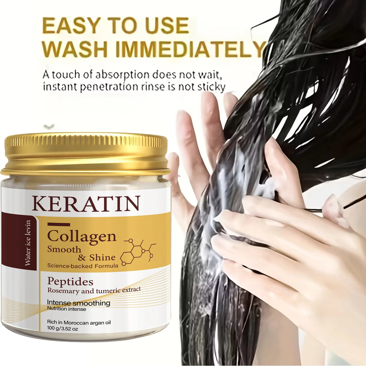 Keratin & Collagen Deep Conditioning Hair Mask