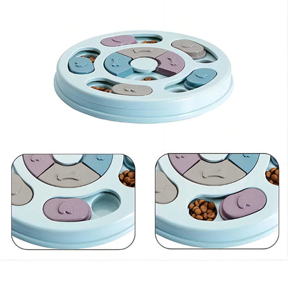 Interactive Dog Puzzle Feeder & Slow Food Dispenser