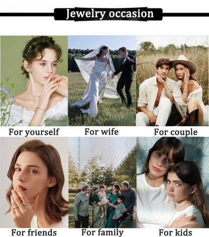 Elegant Round Pendant Jewelry Set - Necklace & Matching Stud Earrings
