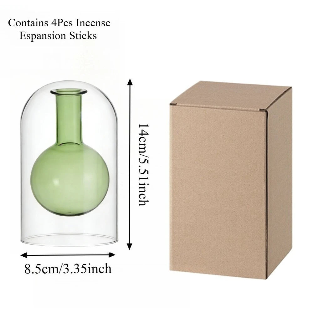 Elegant Glass Reed Diffuser Bottle - Modern Home Decor