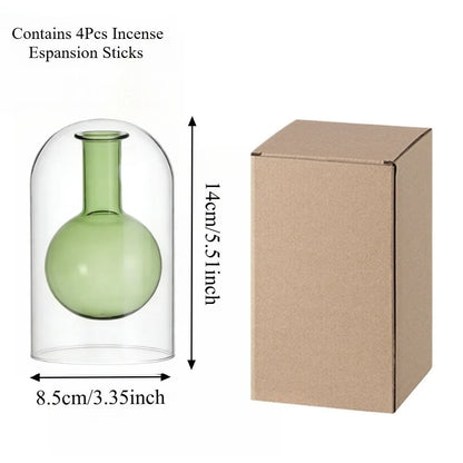 Elegant Glass Reed Diffuser Bottle - Modern Home Decor
