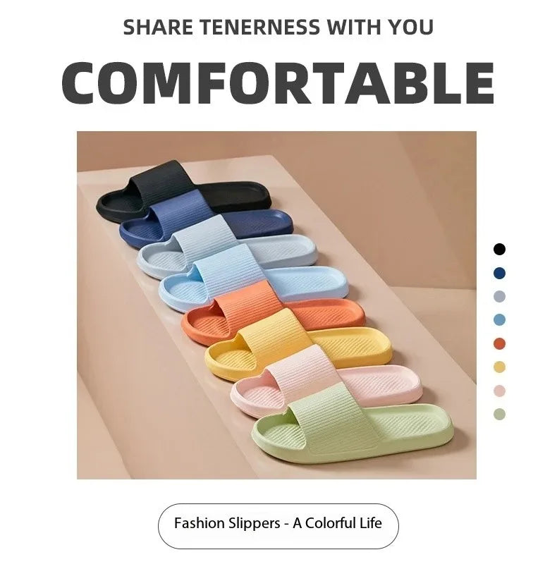 Unisex Soft Eva Shower Slippers