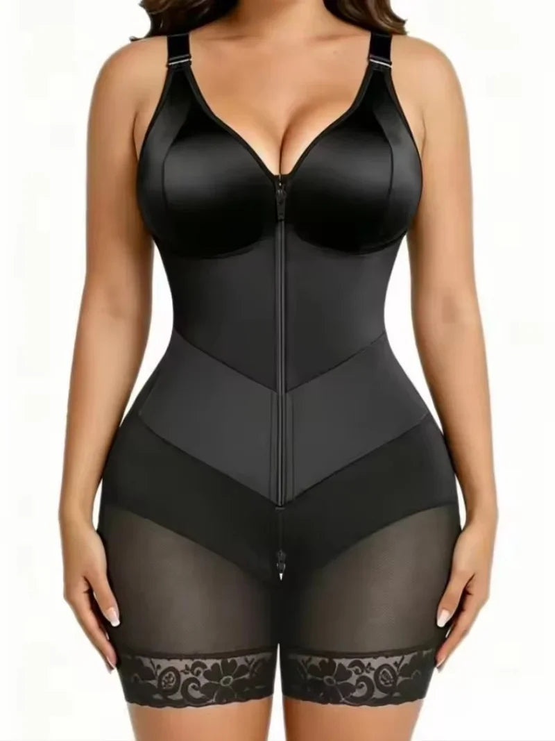 Women's Tummy Control Shapewear with Zipper