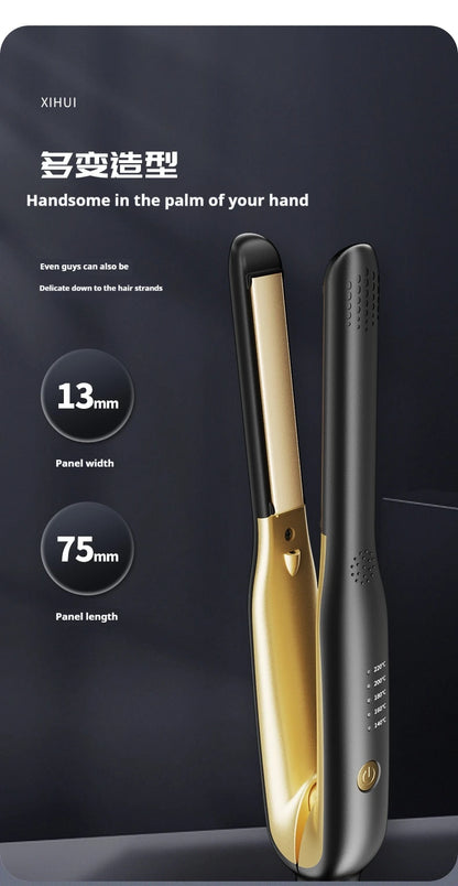 2-in-1 Mini Ceramic Hair Straightener & Curler